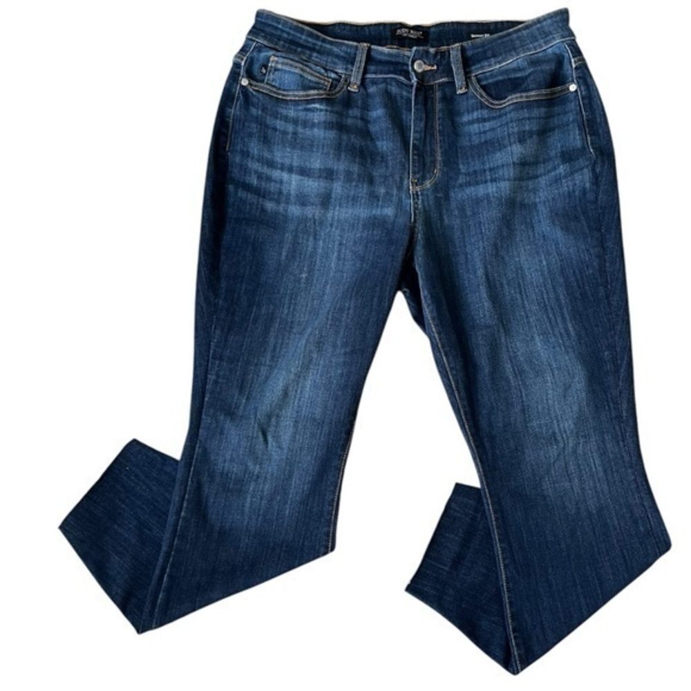 Judy Blue High Rise Skinny Fit Raw Hem Jeans